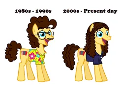 Size: 769x536 | Tagged: safe, derpibooru import, ponified, earth pony, pony, pinkie pride, accordion, clothes, comparison, curly hair, hawaiian shirt, image, musical instrument, png, shirt, toast hawaii, weird al yankovic