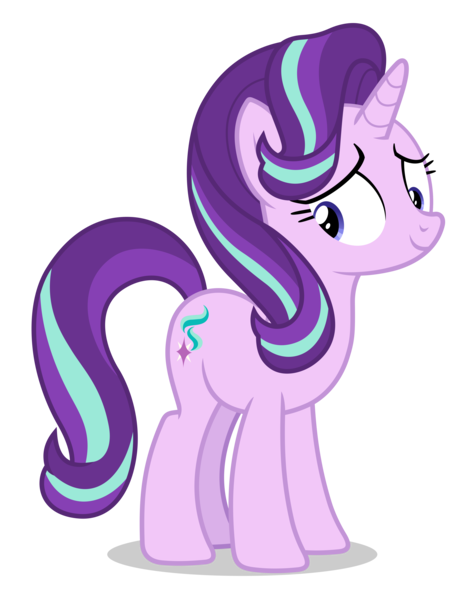 Size: 3800x4800 | Tagged: safe, artist:gypsykumquat, derpibooru import, starlight glimmer, pony, unicorn, .svg available, absurd resolution, female, high res, image, inkscape, png, show accurate, simple background, smiling, solo, transparent background, vector
