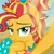 Size: 1080x1080 | Tagged: safe, derpibooru import, sunset shimmer, pony, unicorn, beach, female, g4, image, jpeg, selfie, solo