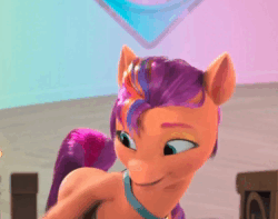 Size: 854x674 | Tagged: safe, derpibooru import, edit, edited screencap, screencap, sunny starscout, g5, my little pony: make your mark, spoiler:g5, spoiler:my little pony: make your mark, spoiler:my little pony: make your mark chapter 4, spoiler:mymc04e06, a little horse, animated, catching, cropped, image, mobile phone, my little pony: make your mark chapter 4, nervous laugh, phone, smiling, solo, spinning, throwing, turnaround, webm