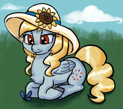 Size: 1207x1071 | Tagged: safe, artist:buttercupsaiyan, oc, oc:fair flyer, cute, fair flyer, hat, image, mare fair, png, snowpity inc.