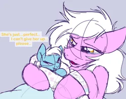 Size: 3600x2848 | Tagged: safe, artist:feather_bloom, derpibooru import, oc, oc:featherbloom, oc:rose bud, pegasus, pony, baby, blanket, blushing, colored, crying, female, image, mother and child, mother and daughter, newborn, newborn foal, png, sad, simple background, sketch, tears of pain, text