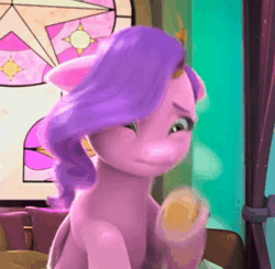 Size: 988x970 | Tagged: safe, derpibooru import, edit, edited screencap, screencap, pipp petals, g5, my little pony: make your mark, spoiler:g5, spoiler:my little pony: make your mark, spoiler:my little pony: make your mark chapter 4, spoiler:mymc04e06, a little horse, animated, cropped, crying, image, insanity, my little pony: make your mark chapter 4, sad, sad pony, sick, sobbing, solo, webm