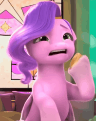 Size: 744x942 | Tagged: safe, derpibooru import, edit, edited screencap, screencap, pipp petals, g5, my little pony: make your mark, spoiler:g5, spoiler:my little pony: make your mark, spoiler:my little pony: make your mark chapter 4, spoiler:mymc04e06, a little horse, animated, cropped, gif, image, my little pony: make your mark chapter 4, sad, sad pony, sobbing, solo