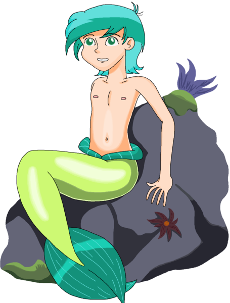 Size: 1156x1526 | Tagged: safe, artist:ocean lover, derpibooru import, sandbar, human, merboy, mermaid, merman, belly, belly button, boulder, chest, coral, cute, fins, fish tail, flower, green eyes, human coloration, humanized, image, leaves, light skin, looking up, male, mermanized, ms paint, png, rock, sandabetes, seaweed, simple background, sitting, smiling, solo, speedpaint, tail, teenager, two toned hair, underwater, water, white background, youtube link