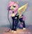 Size: 1080x1175 | Tagged: suggestive, artist:oneofyouare, derpibooru import, fluttershy, pegasus, pony, bdsm, collar, ear piercing, earring, female, flutterdom, image, jewelry, jpeg, latex, looking at you, mare, mouth hold, piercing, saddle, solo, solo female, spread wings, stirrups, tack, whip, wings