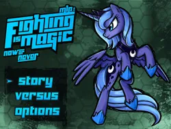 Size: 640x480 | Tagged: safe, derpibooru import, princess luna, fighting is magic, fighting is magic aurora, game, game screencap, image, png, s1 luna