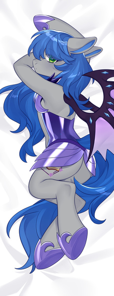 Size: 2953x7677 | Tagged: suggestive, artist:银杏, derpibooru import, oc, oc:starlight classics, unofficial characters only, bat pony, armor, body pillow, image, jpeg