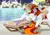 Size: 1100x778 | Tagged: safe, artist:arctic-fox, derpibooru import, oc, unofficial characters only, pegasus, pony, beach chair, drink, drinking straw, hat, image, jpeg, lounging, pegasus oc, solo, sun hat, sunbathing, sunglasses, umbrella drink, wings