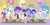 Size: 3415x1708 | Tagged: safe, artist:thatusualguy06, derpibooru import, amethyst star, bon bon, cloud kicker, derpy hooves, dizzy twister, lemon hearts, lightning bolt, linky, lyra heartstrings, minuette, orange swirl, rainbowshine, sea swirl, seafoam, shoeshine, sweetie drops, twinkleshine, white lightning, applebuck season, equestria girls, baked bads, clothes, equestria girls 10th anniversary, equestria girls interpretation, equestria girls-ified, female, food, group, image, looking at something, muffin, png, scene interpretation, shirt, skirt, spread wings, that pony sure does love muffins, wings