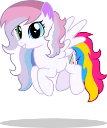 Size: 821x984 | Tagged: safe, artist:mlp-trailgrazer, derpibooru import, oc, oc:feather paint, unofficial characters only, pegasus, pony, female, image, mare, png, pride flag, simple background, solo, transparent background