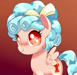 Size: 2160x2100 | Tagged: safe, artist:andromedasparkz, derpibooru import, cozy glow, pegasus, pony, bow, cozybetes, cute, female, filly, foal, freckles, hair bow, image, jpeg, solo