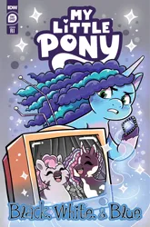 Size: 2063x3131 | Tagged: safe, derpibooru import, idw, official, violette rainbow, g5, spoiler:comic, spoiler:g5comic, comic cover, high res, image, jpeg, misty brightdawn, my little pony logo, official comic, skye