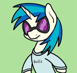 Size: 2048x1935 | Tagged: safe, artist:ewoudcponies, derpibooru import, vinyl scratch, pony, unicorn, butts, clothes, female, image, png, shirt, solo