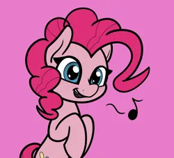 Size: 2048x1856 | Tagged: safe, artist:ewoudcponies, derpibooru import, pinkie pie, earth pony, pony, female, image, pink background, png, simple background, solo