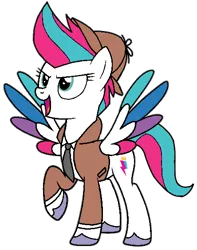 Size: 444x564 | Tagged: safe, artist:noikincade67, derpibooru import, zipp storm, pegasus, pony, g5, clothes, deerstalker, detective, detective zipp, female, g4, g5 to g4, generation leap, hat, image, necktie, png, sherlock holmes, simple background, solo, transparent background, tuxedo, zipplock