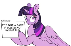 Size: 1280x836 | Tagged: safe, artist:1racat, derpibooru import, twilight sparkle, twilight sparkle (alicorn), alicorn, pony, bust, image, png, simple background, solo, text, white background