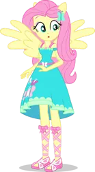 Size: 828x1491 | Tagged: safe, artist:dustinwatsongkx, fluttershy, equestria girls, image, png, solo