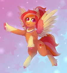 Size: 3718x4096 | Tagged: safe, artist:yutailaarts, derpibooru import, oc, unofficial characters only, pegasus, pony, female, image, jpeg, pegasus oc, solo, spread wings, unshorn fetlocks, wings