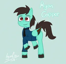 Size: 1444x1396 | Tagged: safe, artist:ismazhecat, derpibooru import, oc, oc:ryan cooper, unofficial characters only, pegasus, pony, g5, image, male, png, stallion