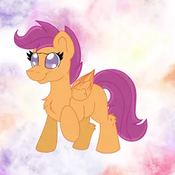 Size: 1771x1777 | Tagged: safe, artist:cinematic-fawn, derpibooru import, scootaloo, pony, image, jpeg, solo