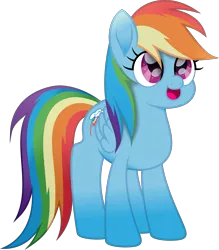 Size: 3613x4116 | Tagged: safe, artist:lincolnbrewsterfan, derpibooru import, part of a set, rainbow dash, pegasus, pony, .svg available, adorable face, big eyes, big smile, cute, cute face, cuteness overload, daaaaaaaaaaaw, dashabetes, female, folded wings, gradient hooves, happiness, happy, happy face, highlights, image, inkscape, lincolnbrewsterfan's movie cutie smiles, looking up, magenta eyes, mare, movie accurate, multicolored hair, multicolored mane, multicolored tail, png, rainbow hair, rainbow tail, shading, smiling, striped hair, striped mane, striped tail, tail, vector, weapons-grade cute, wide eyes, wings