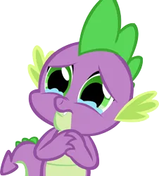 Size: 3333x3691 | Tagged: safe, artist:advance, derpibooru import, spike, dragon, season 3, spike at your service, crying, cute, daaaaaaaaaaaw, image, male, png, sad, sadorable, simple background, solo, spikabetes, teary eyes, transparent background, vector