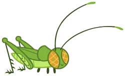 Size: 4937x3007 | Tagged: safe, artist:andoanimalia, derpibooru import, insect, may the best pet win, cricket (insect), image, png, simple background, transparent background, vector