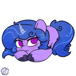 Size: 600x600 | Tagged: safe, artist:swishyfishy4308, derpibooru import, izzy moonbow, pony, unicorn, g5, commission, cute, female, image, mare, outline, png, promo, promotional art, simple background, solo, transparent background, white outline, ych example, ych result, your character here