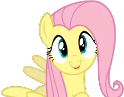 Size: 4009x3156 | Tagged: safe, artist:ambits, derpibooru import, fluttershy, pegasus, pony, .ai available, image, png, simple background, solo, transparent background, vector