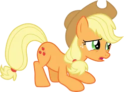 Size: 4052x3000 | Tagged: safe, artist:cloudy glow, derpibooru import, applejack, hearthbreakers, .ai available, image, png, simple background, solo, transparent background, vector