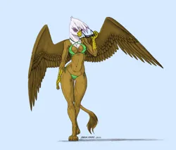 Size: 1400x1190 | Tagged: suggestive, artist:baron engel, color edit, edit, gilda, anthro, digitigrade anthro, gryphon, bikini, breasts, busty gilda, clothes, colored, female, image, pencil drawing, png, smiling, smirk, solo, solo female, spread wings, stupid sexy gilda, sunglasses, swimsuit, traditional art, wings