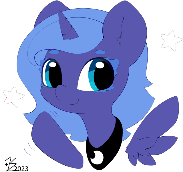 Size: 3200x3000 | Tagged: safe, artist:dassboshit, artist:eiti3, artist:karmakstylez, derpibooru import, edit, princess luna, alicorn, pony, 1000 hours in paint.net, adorable face, cute, female, filly, foal, image, lunabetes, png, simple background, solo, transparent background, woona, younger