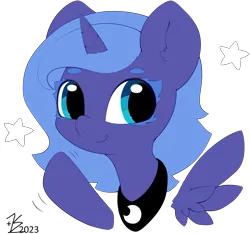 Size: 3200x3000 | Tagged: safe, artist:dassboshit, artist:eiti3, artist:karmakstylez, derpibooru import, edit, princess luna, alicorn, pony, 1000 hours in paint.net, adorable face, cute, female, filly, foal, image, lunabetes, png, simple background, solo, transparent background, woona, younger