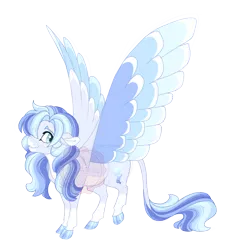 Size: 3500x3700 | Tagged: safe, artist:gigason, derpibooru import, oc, oc:winter storm, pegasus, pony, female, filly, foal, image, magical lesbian spawn, obtrusive watermark, offspring, parent:sea swirl, parent:vapor trail, png, simple background, solo, transparent background, watermark