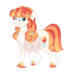 Size: 2733x2700 | Tagged: safe, artist:gigason, derpibooru import, oc, oc:ember rose, earth pony, pony, female, image, magical lesbian spawn, mare, obtrusive watermark, offspring, parent:junebug, parent:rainbow stars, png, simple background, solo, transparent background, watermark