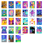 Size: 144x143 | Tagged: safe, derpibooru import, apple bloom, applejack, big macintosh, cheerilee, cozy glow, discord, fluttershy, grogar, king sombra, lord tirek, pinkie pie, pony of shadows, queen chrysalis, rainbow dash, rarity, scootaloo, spike, starlight glimmer, stygian, sweetie belle, thorax, tree of harmony, trixie, twilight sparkle, bat pony, centaur, changedling, changeling, changeling queen, pony, taur, unicorn, a canterlot wedding, bats!, crusaders of the lost mark, hearts and hooves day (episode), magical mystery cure, princess twilight sparkle (episode), school daze, school raze, shadow play, the crystal empire, the ending of the end, the last problem, too many pinkie pies, twilight's kingdom, april fools, bat ponified, beam struggle, clone, crystal heart, cutie mark crusaders, element of generosity, element of honesty, element of kindness, element of laughter, element of loyalty, element of magic, elements of harmony, equal sign, explosion, female, filly, flutterbat, flutterdash, flying, foal, heart, hearts and hooves day, hug, image, king thorax, legion of doom, lesbian, long starlight, mane seven, mane six, mirror pool, older, older applejack, older fluttershy, older mane seven, older mane six, older pinkie pie, older rainbow dash, older rarity, older spike, older twilight, pinkamena diane pie, pinkie clone, pixel art, png, r/place, race swap, reddit, s5 starlight, school of friendship, shipping, simple background, stained glass, transparent background