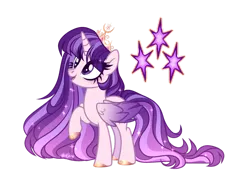 Size: 1280x922 | Tagged: safe, artist:gloriaartist, derpibooru import, oc, unofficial characters only, alicorn, pony, female, image, mare, offspring, parent:flash sentry, parent:twilight sparkle, parents:flashlight, png, simple background, solo, transparent background