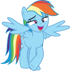 Size: 3000x3046 | Tagged: safe, artist:cloudy glow, derpibooru import, rainbow dash, grannies gone wild, image, png, simple background, solo, transparent background, vector