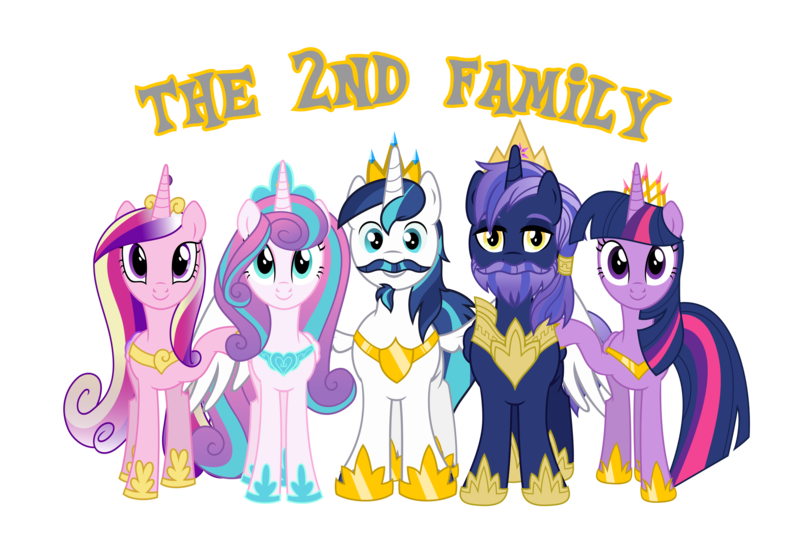 Size: 3419x2354 | Tagged: safe, anonymous artist, derpibooru import, princess cadance, princess flurry heart, shining armor, twilight sparkle, twilight sparkle (alicorn), oc, oc:prince nova sparkle, alicorn, pony, accessory, alicorn oc, alicornified, aunt and nephew, aunt and niece, beard, brother, brother and sister, caption, closed mouth, concave belly, cousins, crown, description is relevant, eyebrows, eyelashes, facial hair, family, family photo, father and child, father and daughter, father and mother, father and son, female, folded wings, g4, goatee, half-brother, half-cousins, half-siblings, half-sister, happy, high res, hoof on shoulder, hoof shoes, horn, hug, husband and wife, image, image macro, implied inbreeding, implied incest, inbreeding, incest, jewelry, looking, looking at you, male, mare, married couple, mother and child, mother and daughter, mother and father, mother and son, moustache, name, nostrils, offspring, older, older shining armor, older twilight, parent and child, parent:shining armor, parent:twilight sparkle, parents:shining sparkle, peytral, physique difference, png, polyamory, ponytail, prince shining armor, product of incest, race swap, raised hoof, regalia, royalty, shiningcorn, siblings, simple background, sister, sisters, slim, spread wings, stallion, standing, story included, text, thin, transparent background, vector, wall of tags, winghug, wings