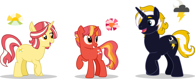 Size: 1280x523 | Tagged: safe, artist:mlp-trailgrazer, derpibooru import, oc, unofficial characters only, pony, unicorn, female, image, male, mare, png, simple background, stallion, transparent background