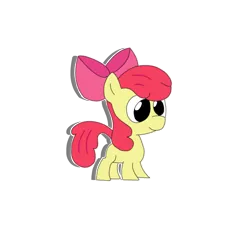 Size: 2048x2048 | Tagged: safe, artist:borgib, derpibooru import, apple bloom, earth pony, pony, female, filly, foal, high res, image, mare, png, simple background, smiling, solo, transparent background