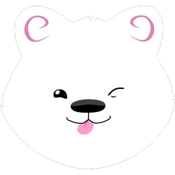 Size: 1024x1024 | Tagged: safe, artist:terminalhash, derpibooru import, cloudpuff, dog, g5, my little pony: make your mark, .svg available, :p, c:, image, png, simple background, smiling, solo, tongue out, transparent background, vector