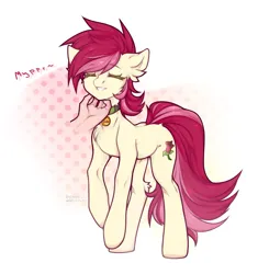 Size: 1159x1232 | Tagged: safe, artist:hennessi, derpibooru import, roseluck, human, pony, behaving like a cat, collar, commission, commissioner:doom9454, cute, cyrillic, fluffy, hand, image, petting, png, pony pet, purring, rosabetes, rosepet, russian, translated in the description