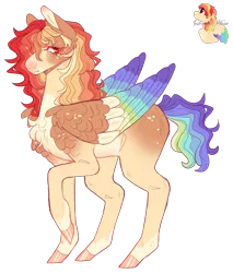 Size: 2144x2521 | Tagged: safe, artist:sleepy-nova, derpibooru import, oc, oc:fire star, unofficial characters only, pegasus, pony, colored wings, female, image, mare, multicolored wings, png, simple background, solo, transparent background, wings
