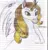 Size: 400x421 | Tagged: safe, artist:darkaudi1728, derpibooru import, alicorn, pony, bust, horn, image, jpeg, lined paper, mia and me, onchao, solo, traditional art, wings