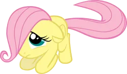 Size: 5148x3000 | Tagged: safe, artist:isaacmorris, derpibooru import, fluttershy, pegasus, pony, female, filly, filly fluttershy, image, png, simple background, transparent background, younger