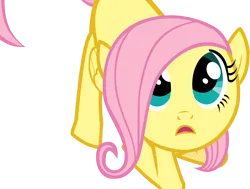 Size: 3971x3000 | Tagged: safe, artist:isaacmorris, derpibooru import, fluttershy, pegasus, pony, female, filly, filly fluttershy, image, png, simple background, transparent background, younger