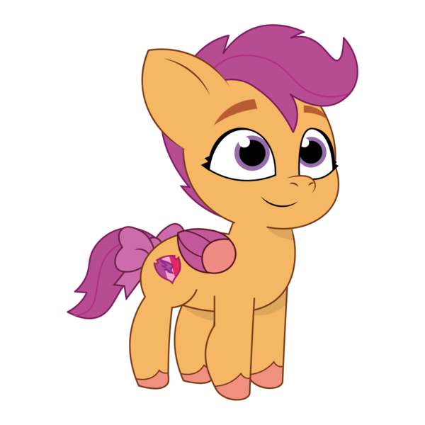 Size: 1200x1200 | Tagged: safe, artist:prixy05, derpibooru import, scootaloo, pegasus, pony, g5, my little pony: tell your tale, female, filly, foal, g4, g4 to g5, generation leap, image, png, simple background, solo, transparent background, vector