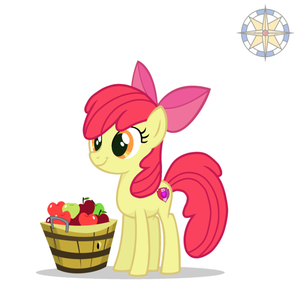 Size: 2000x2000 | Tagged: safe, artist:r4hucksake, derpibooru import, apple bloom, earth pony, pony, image, older, png, simple background, solo, teenager, transparent background